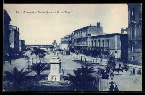 AK Bari, Monumento a Niccolò Piccinni e Piazza Massari