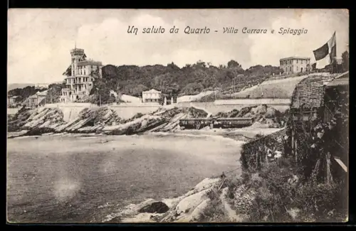 AK Genova, Quarto, Villa Carrara e Spiaggia