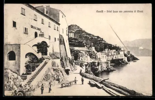 AK Amalfi, Hotel Luna con panorama di Atrani