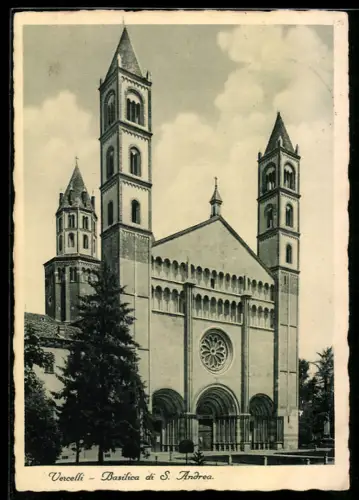 AK Vercelli, Basilica di S. Andrea