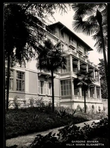AK Gardone Riviera, Villa Maria Elisabetta