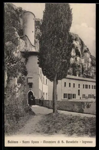 AK Subiaco, Sacro Speco, Monastero di S. Benedetto, Ingresso