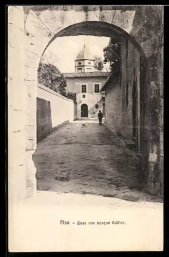 AK Pisa, Casa ove nacque Galileo