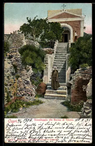 AK Capri, Eremitaggio alle Rovine di Tiberio