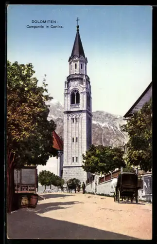 AK Cortina /Dolomiti, Campanile