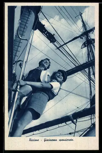 AK Riccione, Giovinezza spensierata
