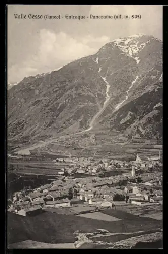 AK Entraque /Valle Gesso, Panorama con montagne sullo sfondo