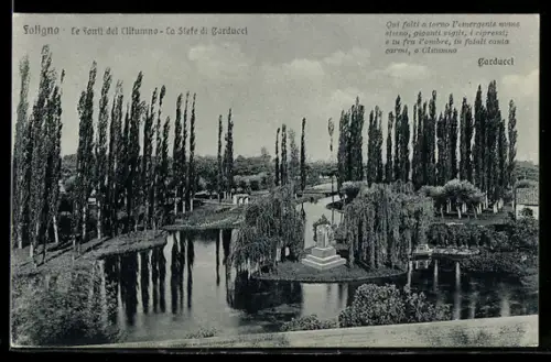 AK Foligno, Le Fonti del Clitunno, La Stele di Carducci