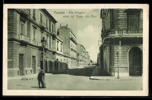 AK Taranto, Via Pitagora vista dal Corso due Mari