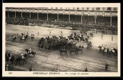 AK Torino, Carosello storico, Tre campi di giostra