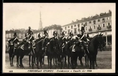 AK Torino, Carosello Storico, Carabinieri a Cavallo del 1848