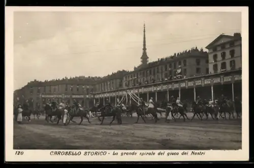 AK Torino, Carosello Storico, La grande spirale del gioco dei Nastri