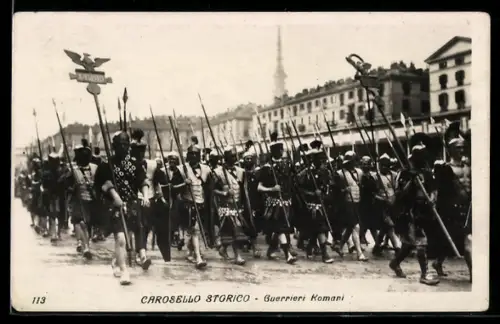 AK Torino, Carosello storico, Guerrieri romani