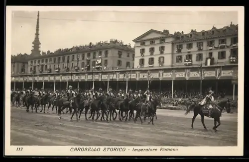 AK Torino, Carosello Storico, Imperatore Romano
