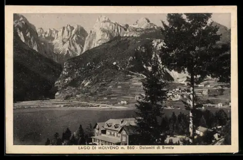 AK Molveno, Lago di Molveno, Dolomiti di Brenta con vista sul lago e montagne maestose