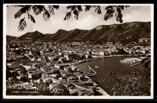 AK Como, Panorama con vista sul lago e montagne circostanti