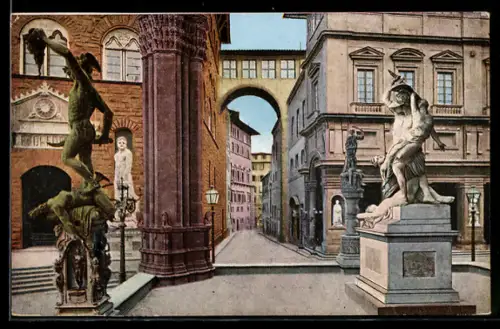 AK Firenze, Interno della Loggia dei Lanzi