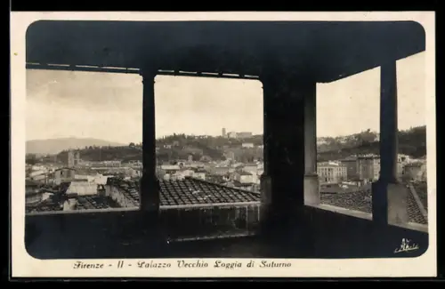 AK Firenze, Palazzo Vecchio Loggia di Saturno