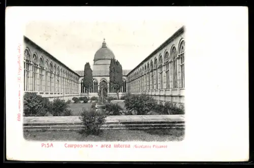AK Pisa, Camposanto, area interna, Giovanni Pisano
