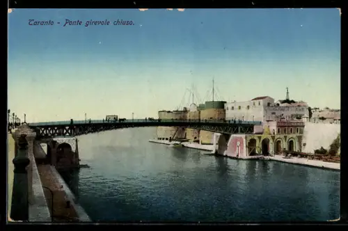 AK Taranto, Ponte girevole chiuso