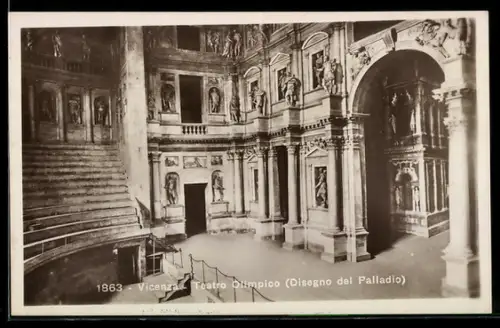 AK Vicenza, Teatro Olimpico, Disegno del Palladio