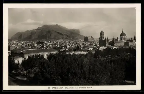 AK Palermo, Panorama dal Palazzo Reale