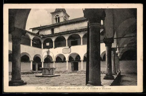 AK Feltre, Chiostro del Santuario dei S. S. Vittore e Corona