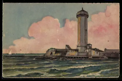 Künstler-AK Livorno, Il Marzocco