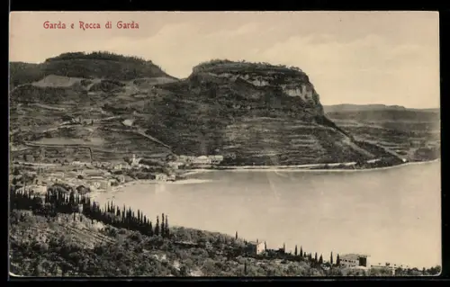 AK Garda, Veduta della Rocca di Garda e del lago
