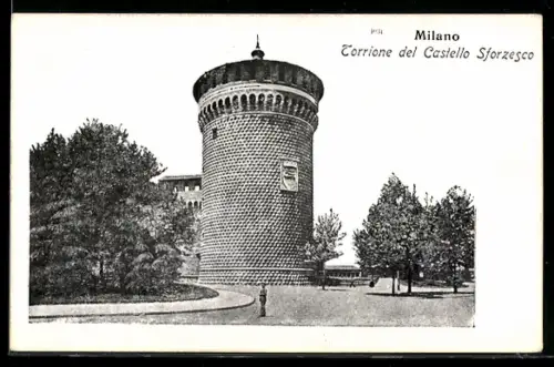 AK Milano, Torrione del Castello Sforzesco