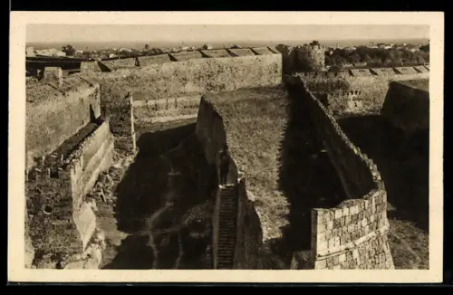 AK Rodi, Un tratto dei bastioni visto dalla Torre di Spagna