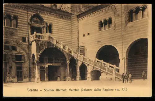 AK Verona, Scalone Mercato Vecchio, Palazzo della Ragione