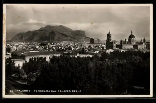 AK Palermo, Panorama dal Palazzo Reale