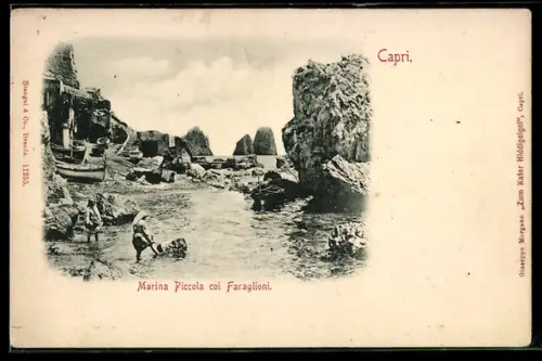 AK Capri, Marina Piccola coi Faraglioni