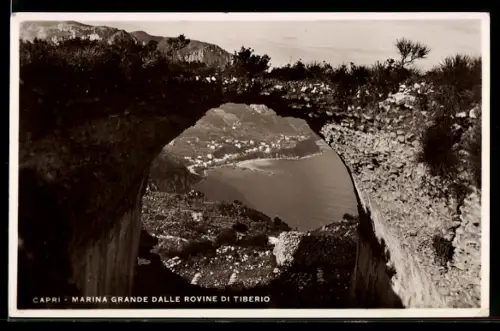AK Capri, Marina Grande dalle rovine di Tiberio