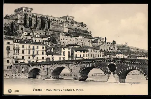 AK Verona, Ponte Pietra e Castello S. Pietro