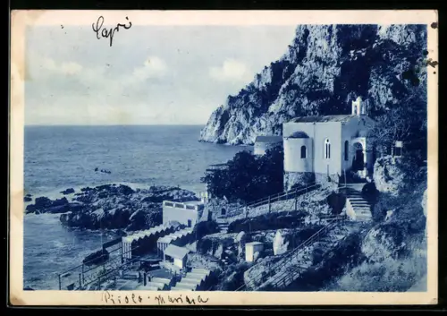 AK Capri, Piccola Marina con la chiesa di S. Andrea