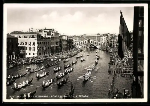 AK Venezia, Canal Grande, Ponte di Rialto, la regata