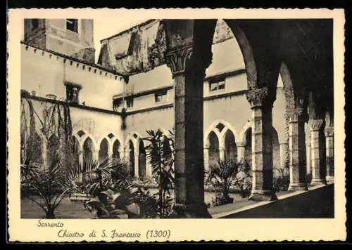 AK Sorrento, Chiostro di S. Francesco (1300)