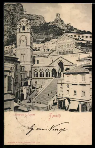 AK Amalfi, Cattedrale S. Andrea e scalinata monumentale