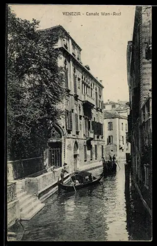 AK Venezia, Canale Wan-Axel con gondola