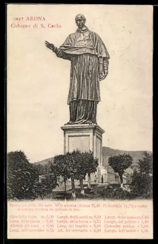 AK Arona, Colosso di S. Carlo