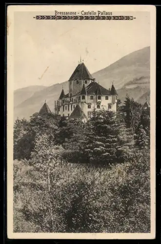 AK Bressanone, Castello Pallaus immerso nel verde alpino