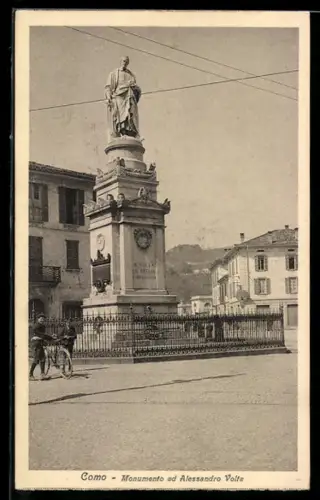 AK Como, Monumento ad Alessandro Volta