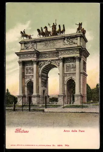 AK Milano, Arco della Pace