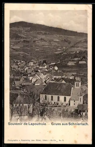 AK Lapoutroie, Vue panoramique