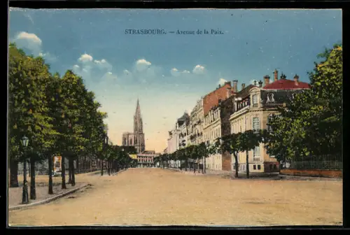 AK Strasbourg, Avenue de la Paix