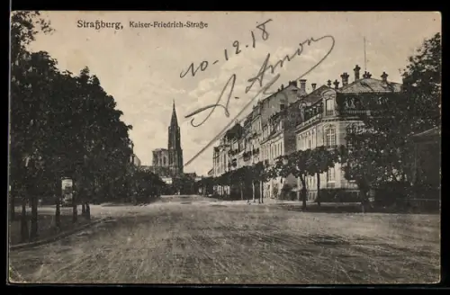 AK Strasburg, Kaiser-Friedrich-Strasse
