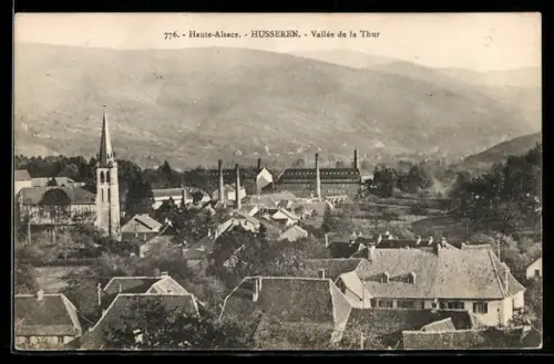 AK Husseren /Haute-Alsace, Vallée de la Thur