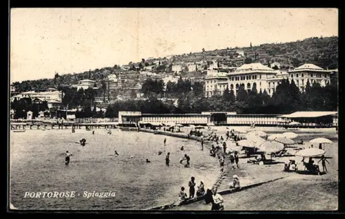 AK Portorose, Spiaggia